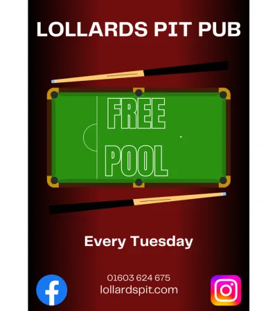 Free Pool Tuesday