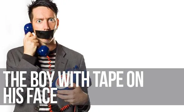The Boy with Tape on His Face // NNF2012, The Spiegeltent - 24.05.12