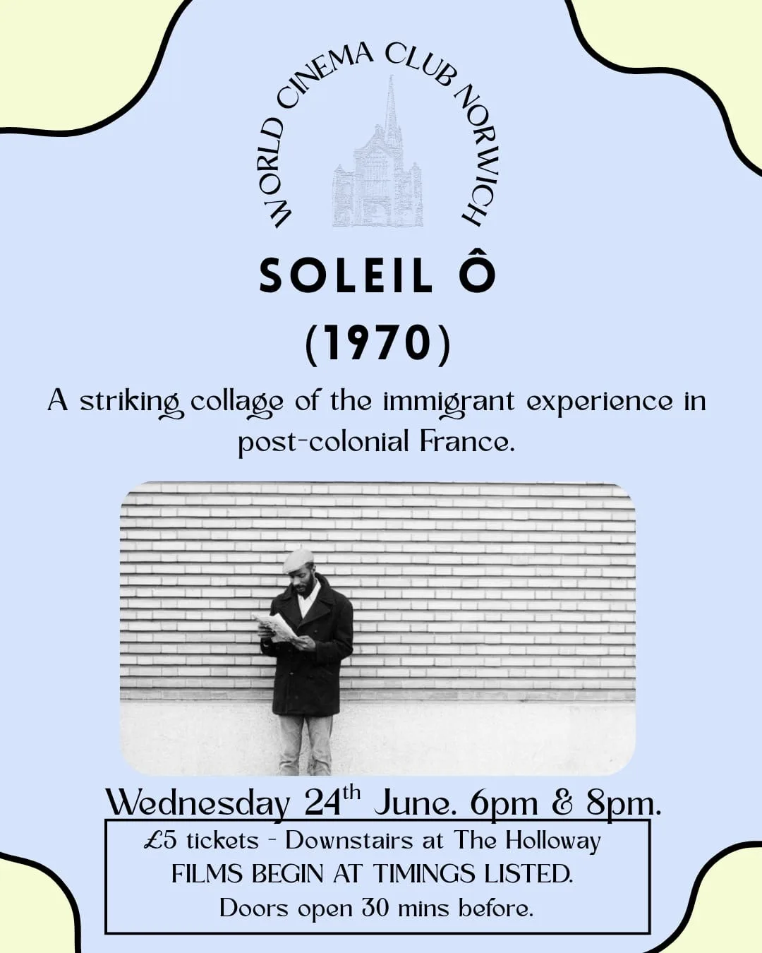 World Cinema Club presents Soleil O